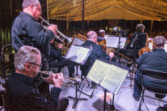 Melody Masters Big Band. Rochester International Jazz Festival Big Tent venue, June 25, 2022. Photo by Don Ver Ploeg for Rochester International Jazz Festival
