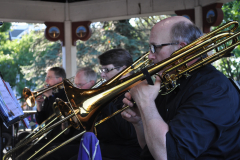 MMBB Trombones. Photo by Steven Lau.