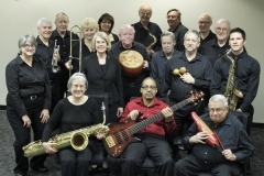 Melody Masters Big Band - full band photo 2018. Photo by Patricia Elliott.
